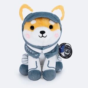 NWT Authentic SpaceX Polaris Dawn "Asteroid" Shiba Inu Plush - Zero-G Indicator